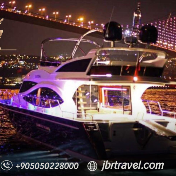 تأجير يخت خاص في اسطنبول من شركة جي بي ار