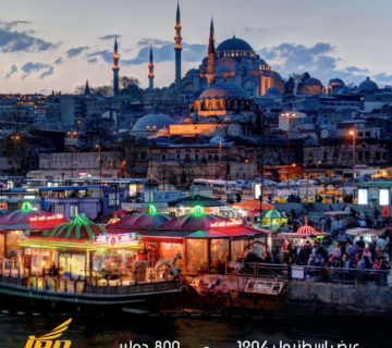 عرض الشتاء شهر فبراير في اسطنبول - 1204